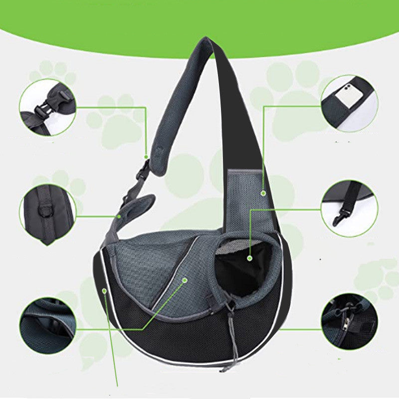 Portable Crossbody Bag For Pet