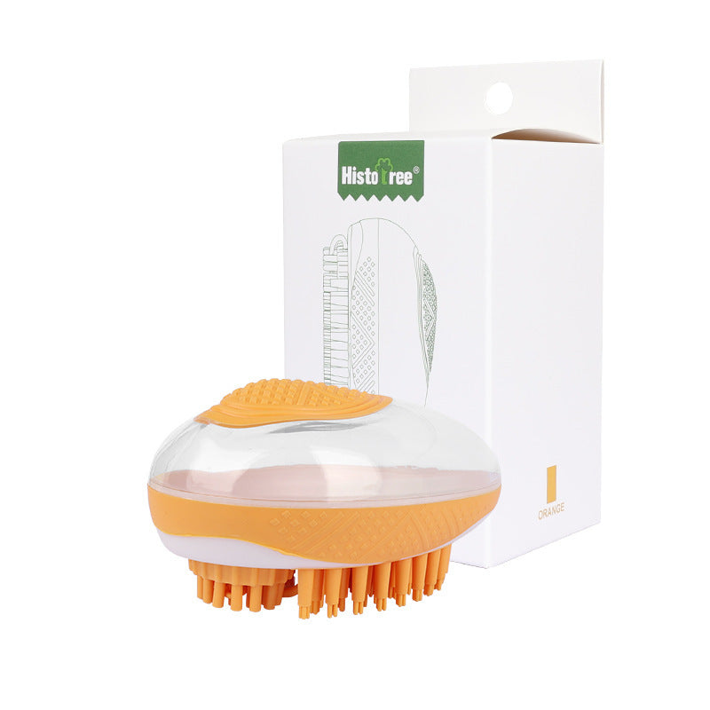 M.D Dog Cat Bath Brush 2-in-1