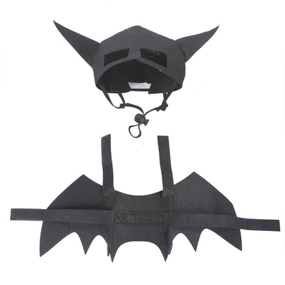 Sparx Halloween Pet Mask Bat Wings