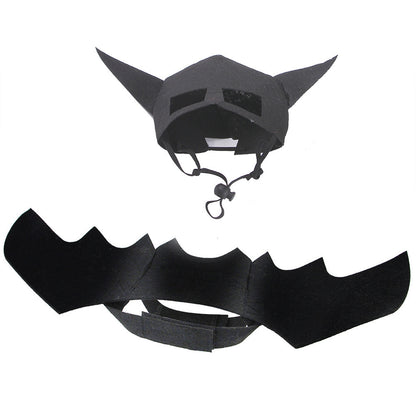 Sparx Halloween Pet Mask Bat Wings