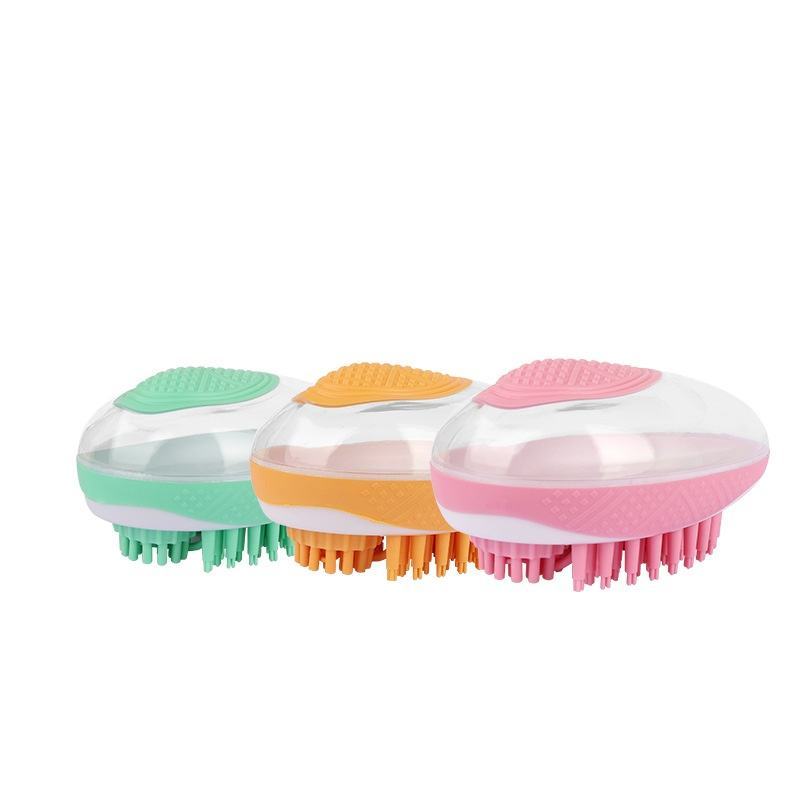 M.D Dog Cat Bath Brush 2-in-1