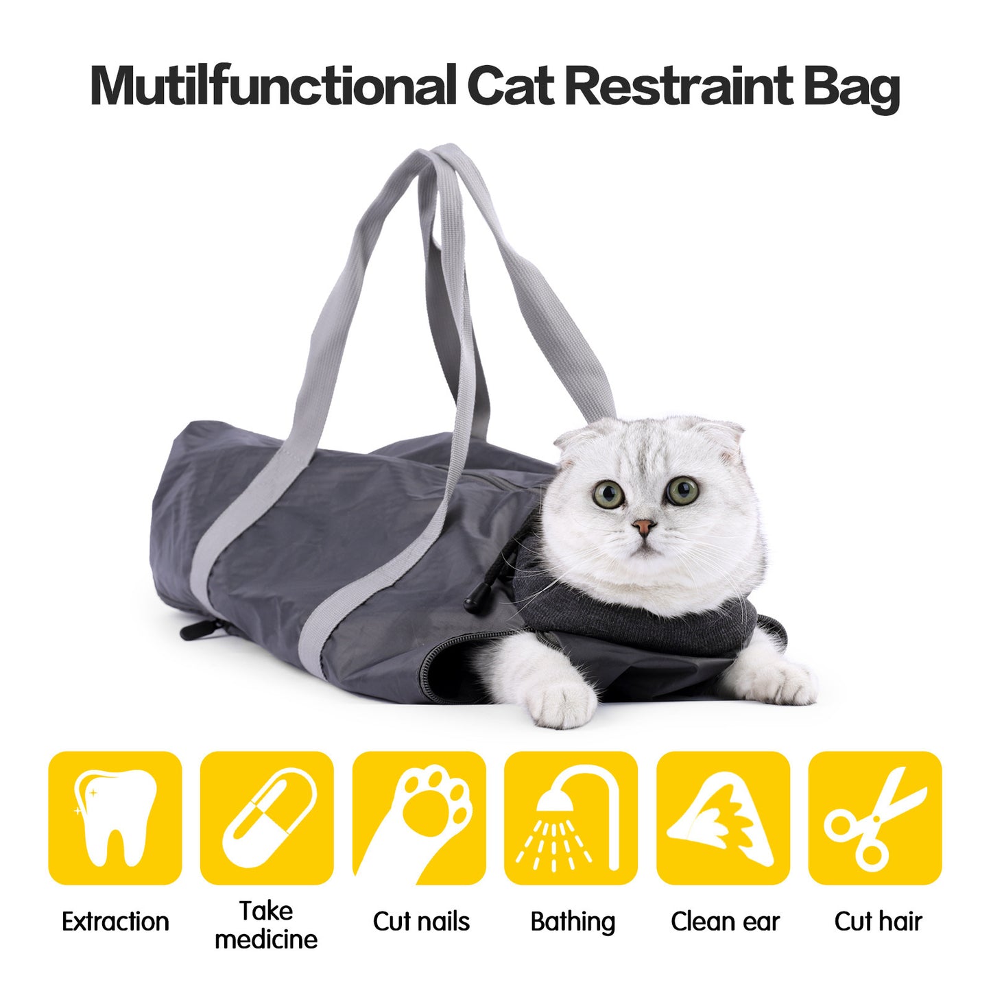 M.D Anti Scratch Cat Travel Bag